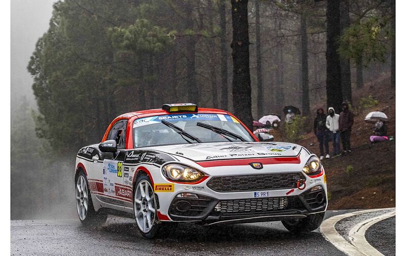 Mit der 45. Ausgabe der Rally Islas Canarias endet die Saison des Abarth Rally Cups, der Teil der FIA European Rally Championship (ERC) ist. Der Gesamtsieger steht schon vorher fest – es ist die polnische Rallytechnology-Crew, bestehend aus Dariusz Poloński und Łukasz Sitek. Die neuen Meister haben noch ein Ziel vor Augen: Bislang konnten die beiden Polen alle fünf Läufe gewinnen und nun wollen sie mit ihrem Abarth 124 rally den sechsten Sieg im sechsten Rennen „einfahren“. error_file_does_not_exist