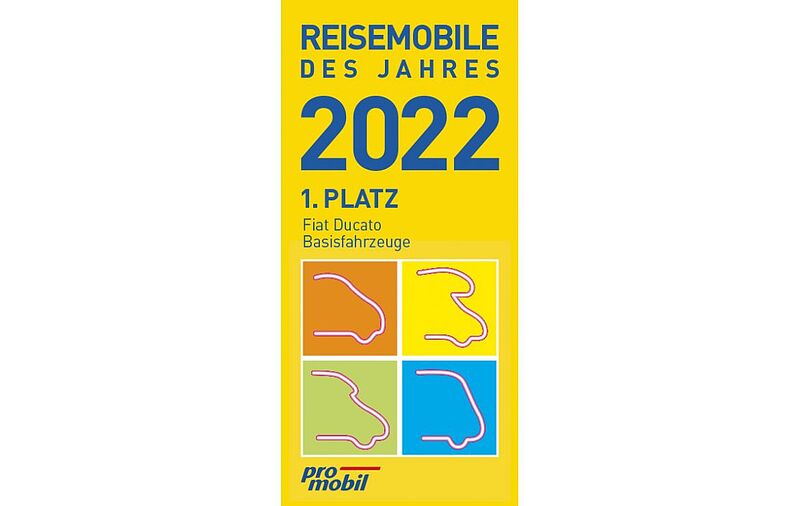 Zum 14. Mal in Folge wählten die Leser von „promobil“ den Fiat Ducato zu ihrem „Reisemobil-Basisfahrzeug des Jahres“ error_file_does_not_exist